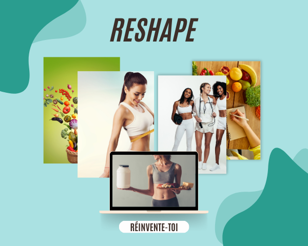 Reshape – Redessine Ton Corps avec Nutrition et Fitness